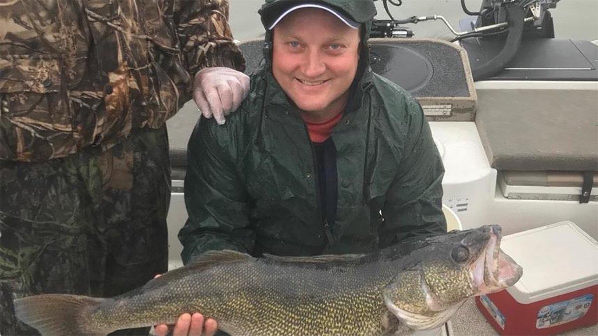 Angler Catches North Dakota State Record Walleye