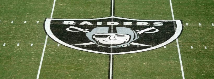 <p>raiders logo</p>