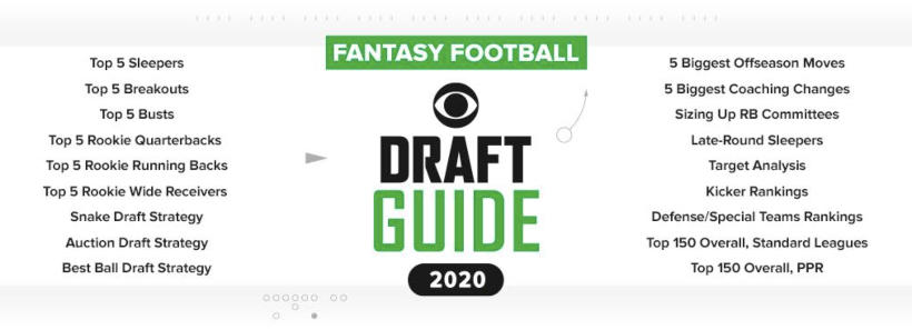 SportsLine's 2020 Fantasy Football Draft Bible 