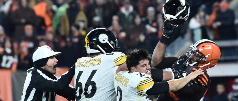 <p>myles garrett</p>