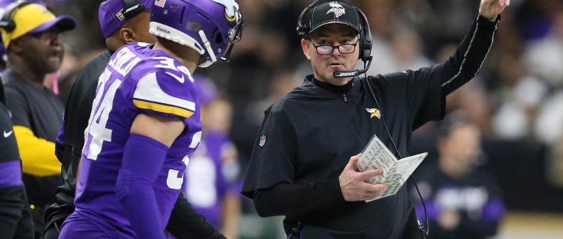 <p>mike zimmer vikings</p>