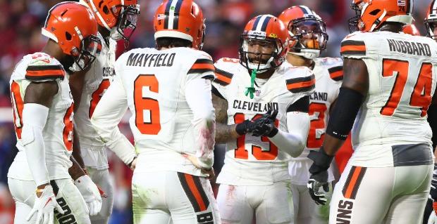 <p>browns players</p>