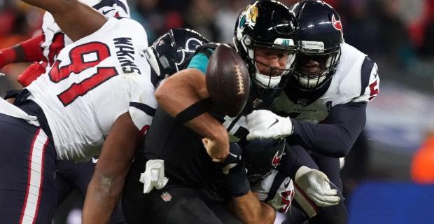 <p>jaguars fumble</p>