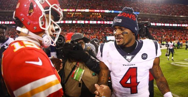 <p>Mahomes and Watson</p>