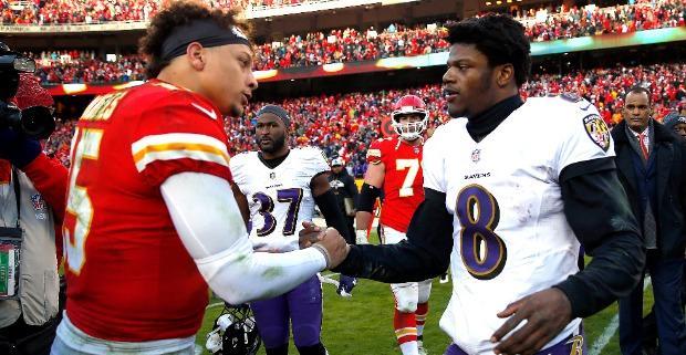 <p>mahomes and jackson</p>