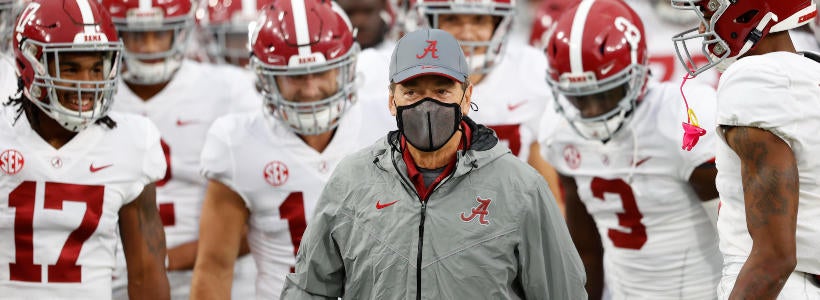 Nick Saban Alabama Crimson Tide