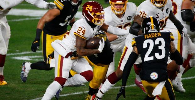 Antonio Gibson 2022 NFL season props, odds: Bettors fading Commanders running back as rookie Brian Robinson surges