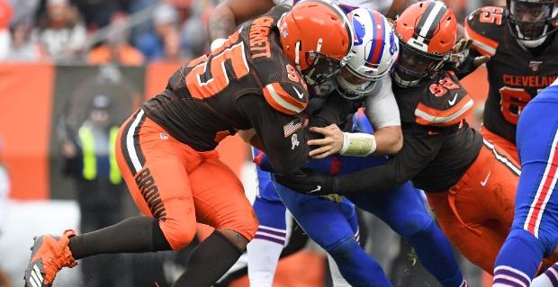 <p>myles garrett</p>