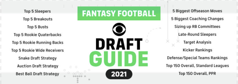 2021 Fantasy football draft guide