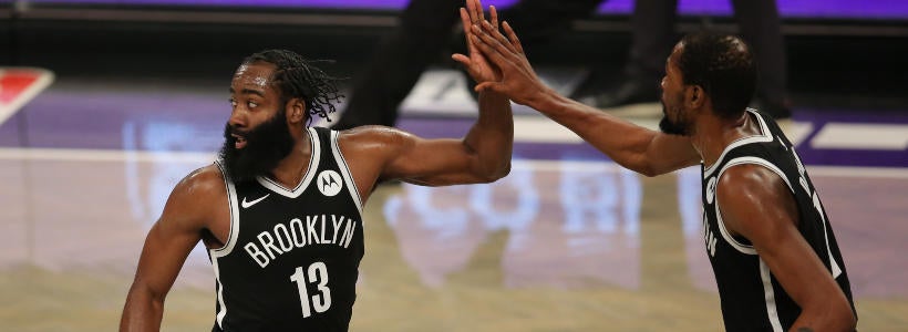 Kevin Durant James Harden Brooklyn Nets