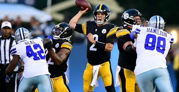 <p>mason rudolph</p>