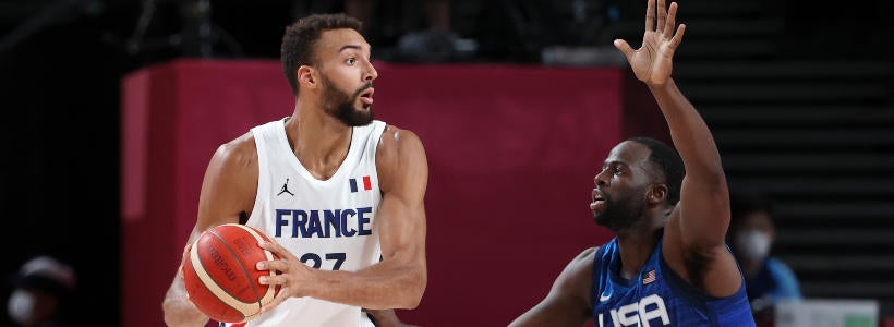 Rudy Gobert Draymond Green Olympic basketball