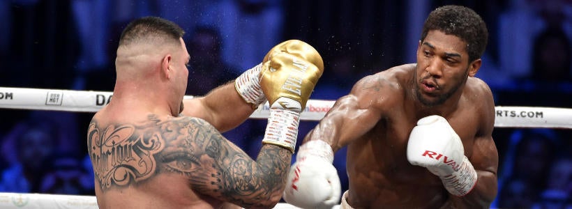 Anthony Joshua boxing