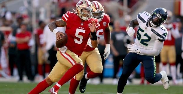 San Francisco 49ers next starting quarterback odds: Trey Lance favored over injured Brock Purdy, Tom Brady to be Week 1 starter in 2023 season