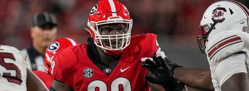 <p>Jordan Davis, Georgia DT</p>