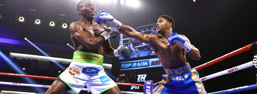Shakur Stevenson boxing