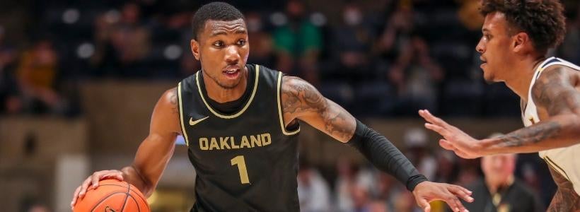 <p>Jamal Cain, Oakland hoops</p>