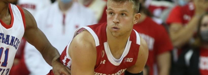 <p>Brad Davison, Wisconsin hoops</p>