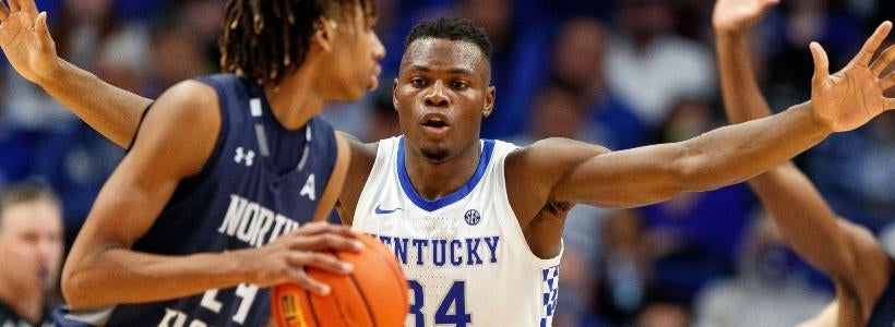 <p>Oscar Tshiebwe, Kentucky hoops</p>