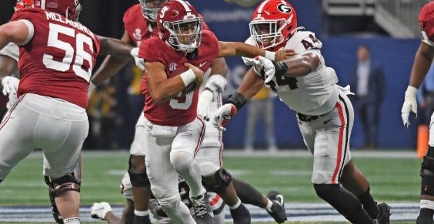 Georgia vs. Alabama College Football Playoff national championship game early trends, odds: Bettors mixed on spread, crushing Crimson Tide on moneyline