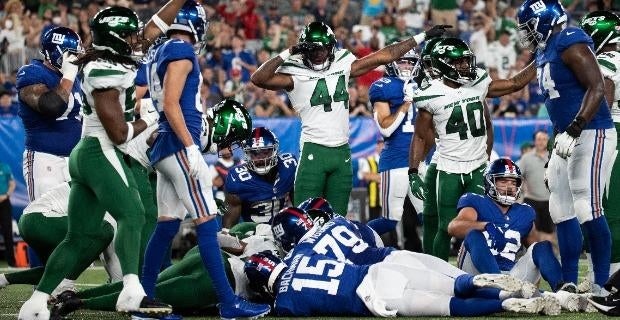 <p>jets giants</p>