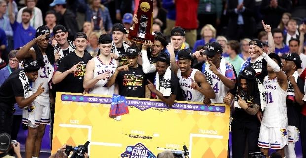 2023 NCAA Tournament championship odds: Kansas favored to repeat next year in Houston but could face postseason ban