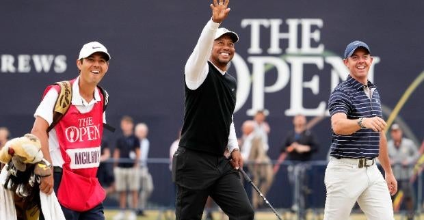 2022 British Open tee times, weather report, props, odds: Tiger Woods starts 3 Thursday afternoon local time from St. Andrews