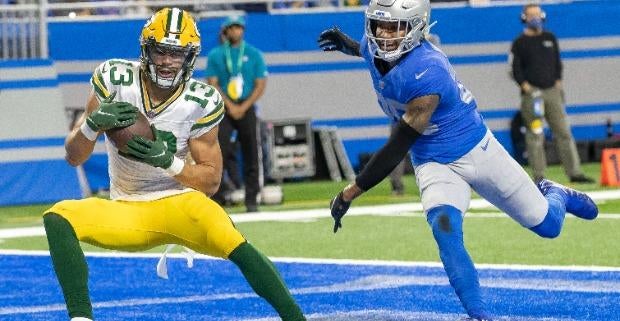 Allen Lazard 2022 NFL season props: Packers wideout taking heavy action to lead league in receiving yards