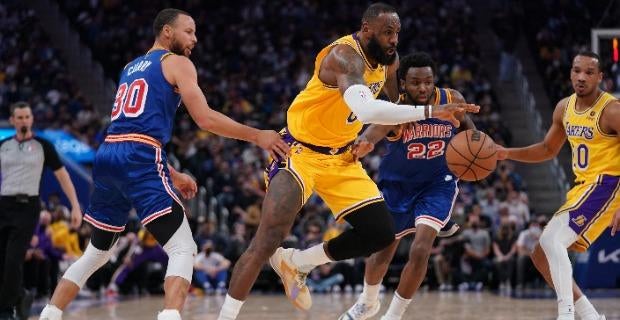 <p>lakers warriors</p>