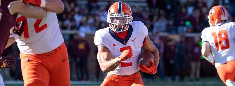 Illinois vs. Virginia odds, line, spread: Proven model reveals college football picks, predictions for Week 2, 2022