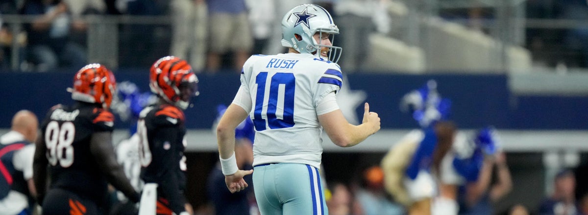 <p>Cooper Rush Dallas Cowboys</p>