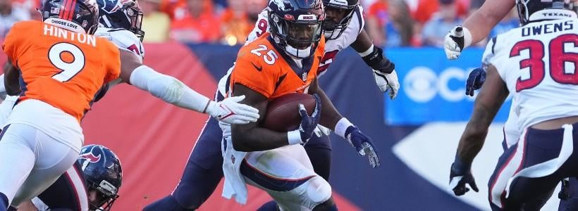 Denver Broncos vs. Indianapolis Colts Underdog Pick'ems for Thursday Night  Football Include Matt Ryan, Russell Wilson, and Melvin Gordon III