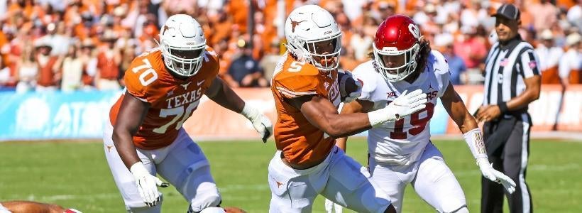 Bijan Robinson 2023 NFL Draft odds: Texas running back favored to land in Atlanta with No. 8 pick, but Eagles looming at No. 10