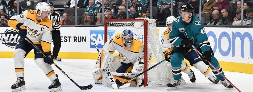 Predators vs. Sharks odds, line: Advanced computer model reveals picks for Friday's 2022 Global Series game