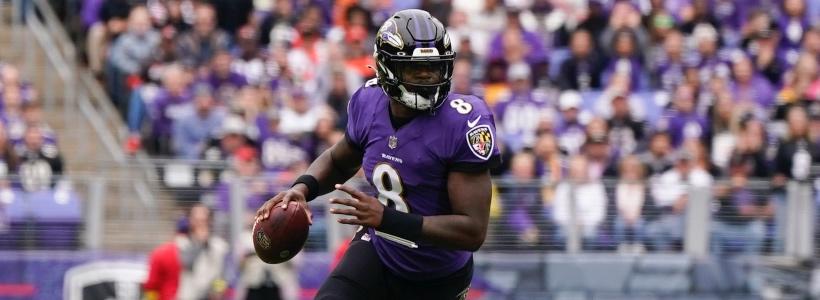 Lamar Jackson 2023 NFL team odds: Ravens slap non-exclusive franchise tag on quarterback, Falcons may be interested