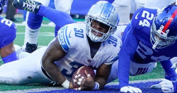 Former BYU RB Jamaal Williams Scores Touchdown In First Game With Detroit  Lions