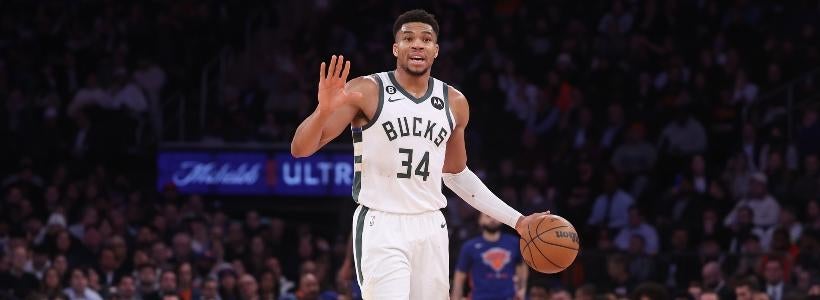 Bucks vs. Pistons Monday NBA injury report, odds: Giannis Antetokounmpo set at 28.5 points in return from injury, Khris Middleton also will play