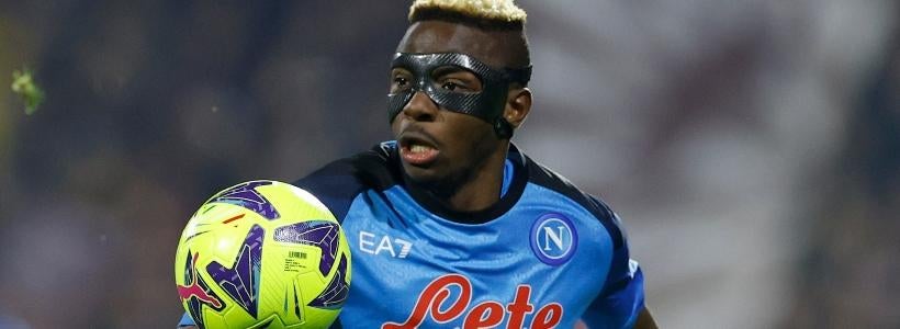<p>Victor Osimhen, Napoli Italian Serie A</p>