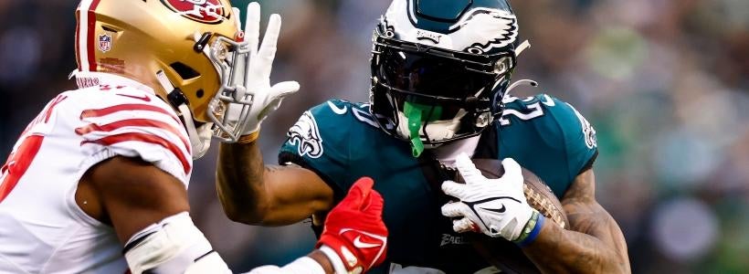 Miles Sanders prop bets, Super Bowl 57 picks: How to play running back in  Chiefs vs. Eagles matchup 