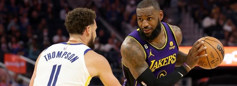Warriors vs. Lakers Thursday NBA injury report, odds: LeBron James and Lakers need wins with L.A. betting underdog to make playoffs