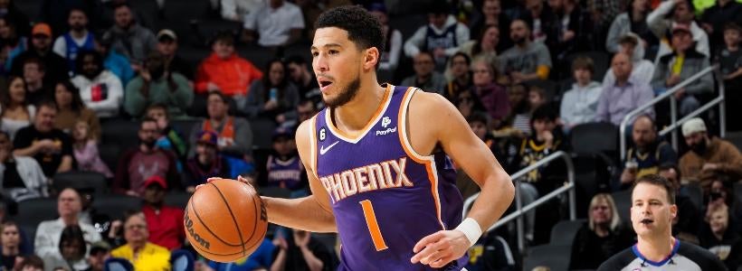 Suns vs. Nuggets Monday NBA playoffs Game 2 props, odds, trends: Even action on spread, bettors on Devin Booker for 30-point night
