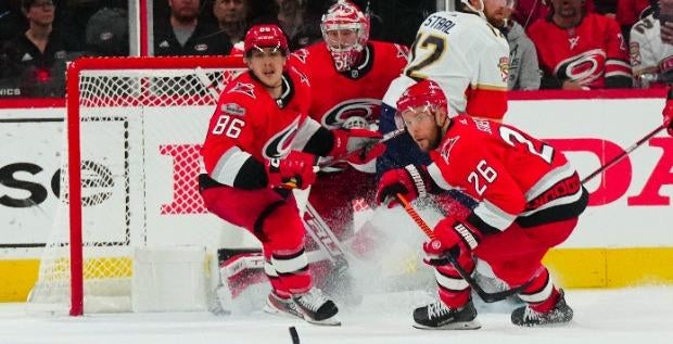 Hurricanes vs. Panthers NHL Eastern Conference Finals Game 3 odds, trends: Frederik Andersen starts in net for Carolina