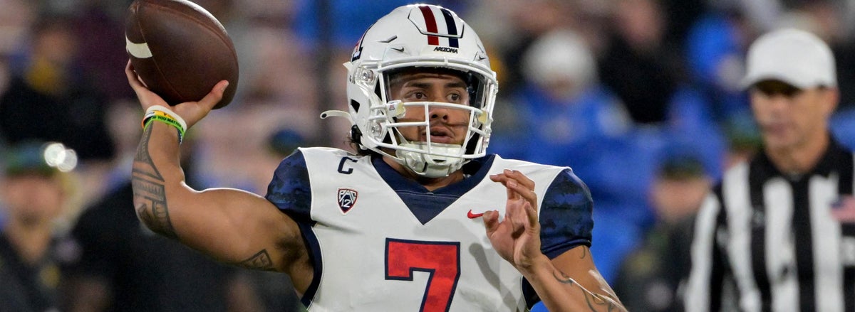 <p>Jayden De Laura, Arizona Wildcats</p>