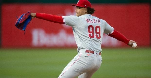 Taijuan Walker Reveal Jersey Number With Phillies – NBC10 Philadelphia