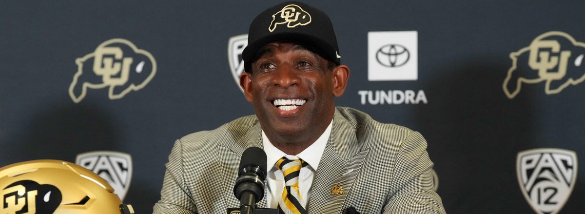 <p>Deion Sanders, Colorado Buffaloes</p>