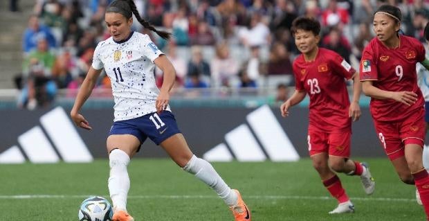 USA vs. Netherlands 2023 Women's World Cup soccer odds, trends: Americans taking huge action as short favorites, Sophia Smith pegged to score another goal Wednesday night