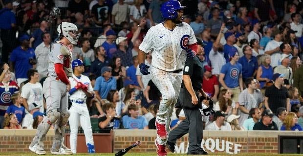 Reds vs. Cubs Thursday MLB odds, props: Led by Jeimer Candelario, Cubbies can tie team record with third straight game scoring at least 15 runs