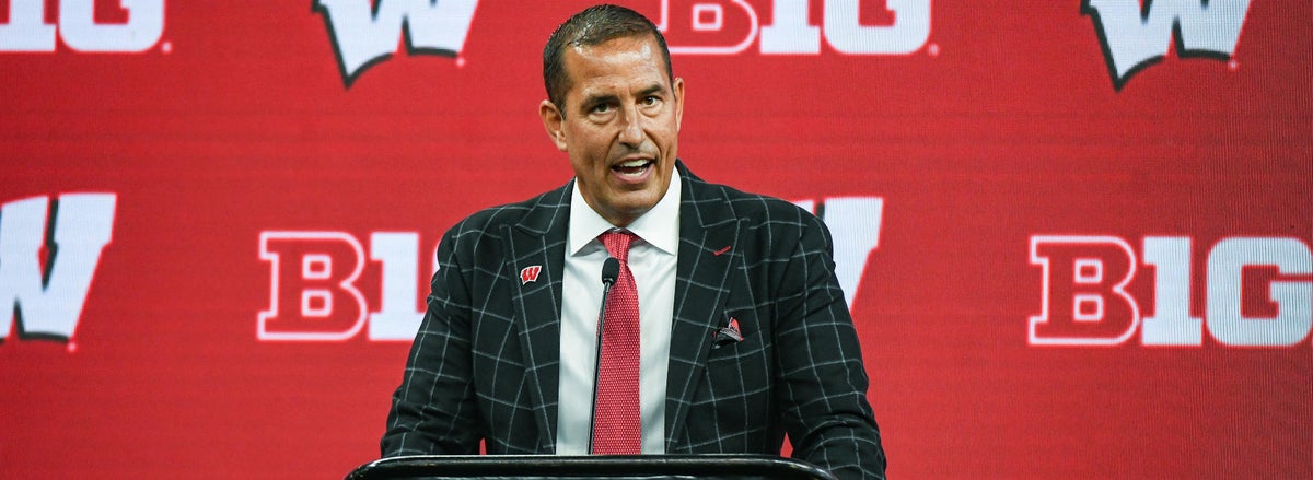 <p>Luke Fickell, Wisconsin Badgers</p>