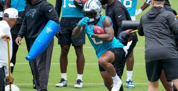 Panthers' Miles Sanders 2023 NFL season props, odds: Carolina running back likely out for preseason, should be ready Week 1 vs. Falcons