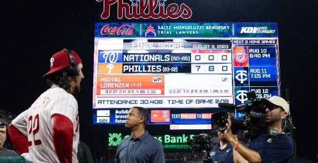 Phillies vs. Nationals Friday probable pitchers, odds: Michael Lorenzen faces same team he no-hit in last start, set at 6.5 hits allowed